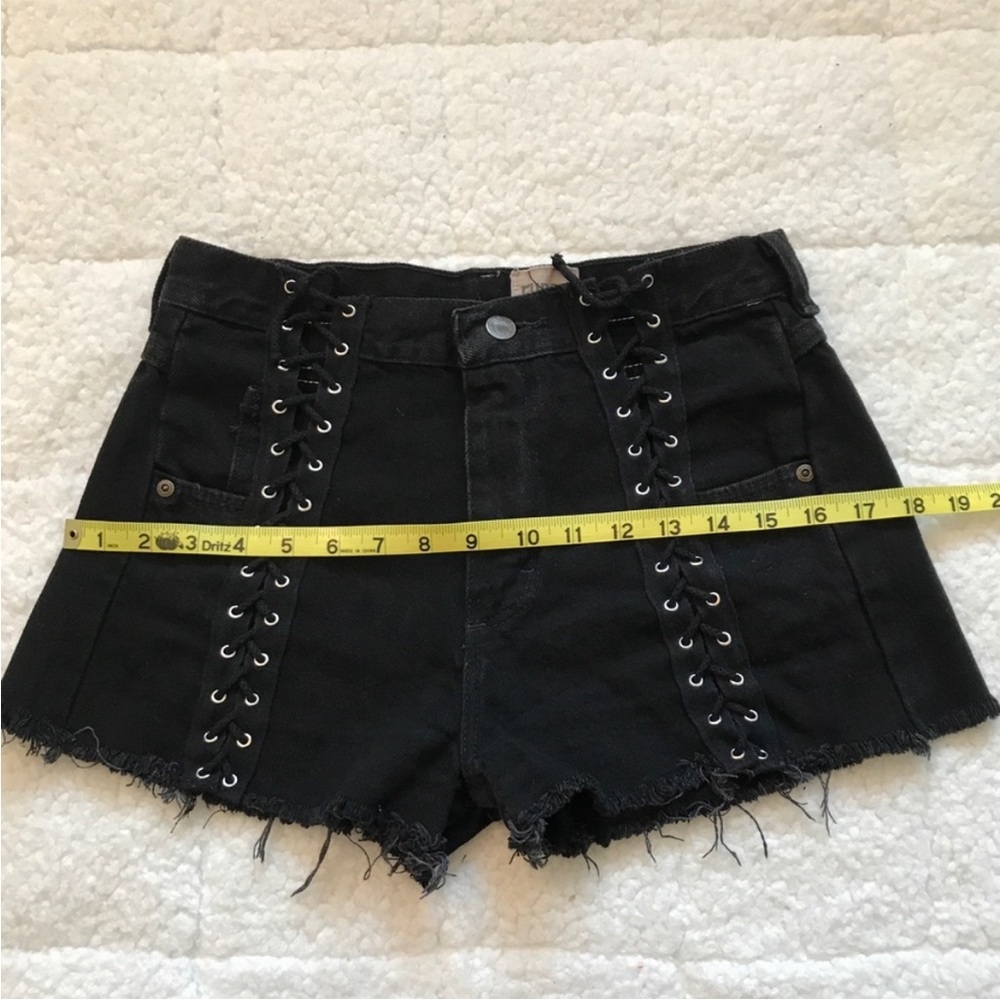 LF Furst of a Kind Vintage lace up cutoff shorts - Picture 10 of 10